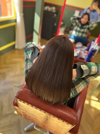 ロング カラー cureK所属・米倉 麻衣のヘアスタイル