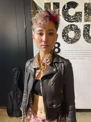 ショート メンズケアブリーチ 特化🔥村田のヘアスタイル