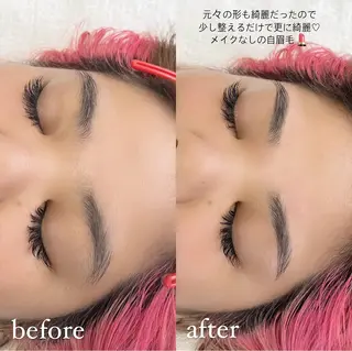 メンズ キッズ アイブロウ salonLADYSTYLE所属・稲嶺 美華のエステ・リラクイメージ
