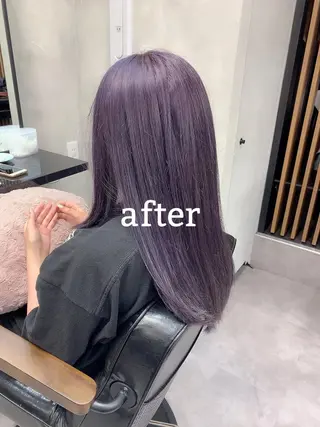 ロング カラー 新宿/韓国レイヤー 髪質改善カラー/角所のヘアスタイル