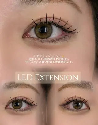 マツエク・マツパ F room UMEDAのマツエク・マツパデザイン