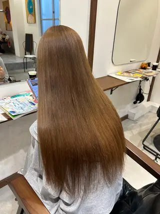 ロング カラー 透明感カラー🪽 mioのヘアスタイル