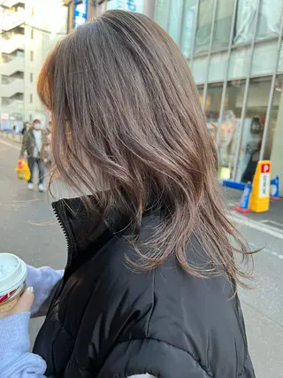 セミロング 韓国ヘア🇰🇷/ レイヤーカット✂︎のヘアスタイル