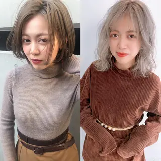 ショート カラー ヘアアレンジ 垢抜け案内人 鈴木聖矢✂️のヘアスタイル