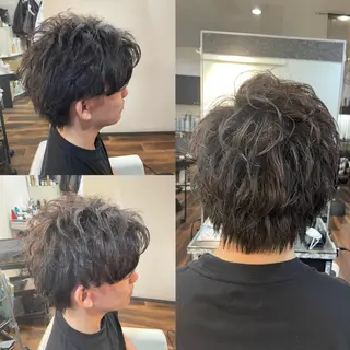 パーマ メンズ Leggu所属・木田 智大のヘアスタイル