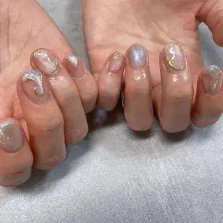 ネイル ニュアンス🌿‬ Aivy./アイビーのネイルデザイン