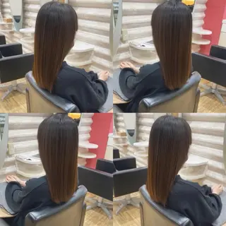 ロング カラー 『艶髪』で印象が激変 ！髪質改善専門KONのヘアスタイル