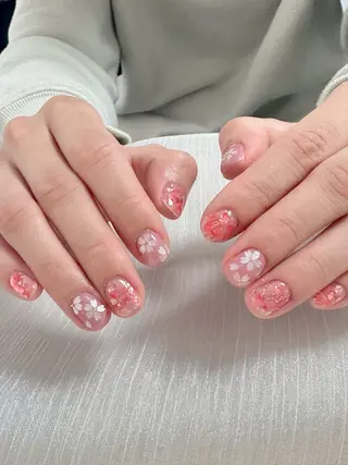 ネイル コネコネイルサロン モデル用のネイルデザイン