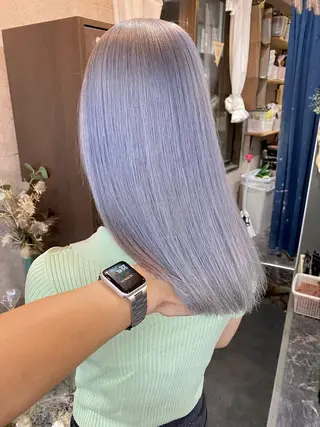 セミロング カラー Be:arc【ビアーク】所属・⭕️ダメージレス特化 髪質改善🥇丸山憲人のヘアスタイル