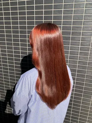 ロング 髪質改善×艶カラー Haruのヘアスタイル