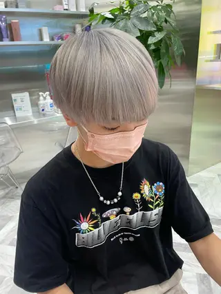 カラー メンズ モモ 🍑のマツエク・マツパデザイン