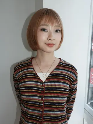 カラー AR.MARA  hair studio所属・縮毛矯正モデル募集中 ◾️フウカのヘアスタイル