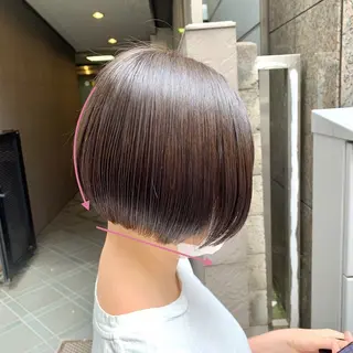ショート ‎🤍⛓ハイトーン カラー/RYOのヘアスタイル