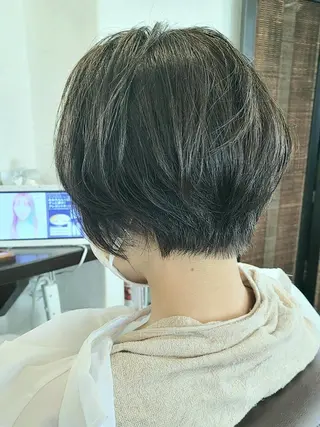 ショート カラー ヘアアレンジ 【大宮】デザイナー Anne 諳 アンのヘアスタイル