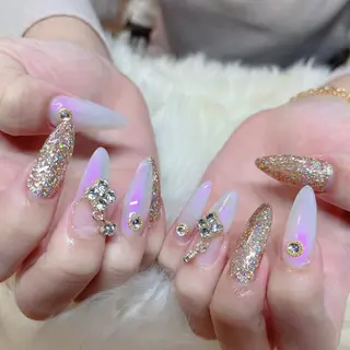 ロング 💜MIYA nail川崎店のネイルデザイン