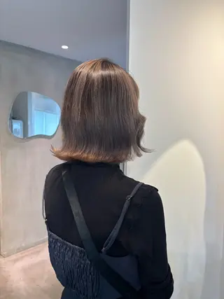 カラー miyu/ケアカラー /髪質改善のヘアスタイル