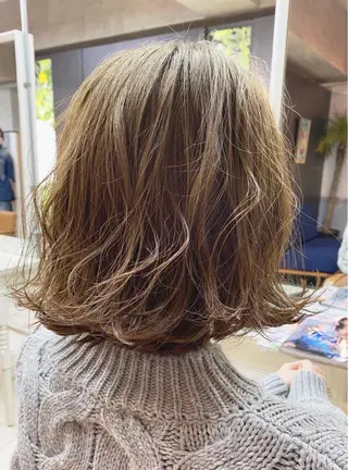 ミディアム カラー 🕶️佐藤 海李🐏のヘアスタイル