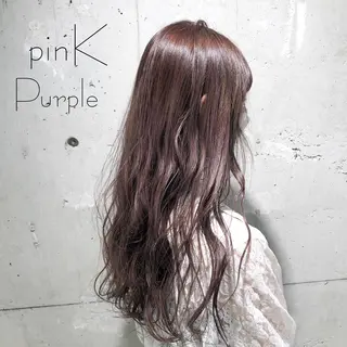 ロング カラー YU-KA ✂︎ROSSOのヘアスタイル