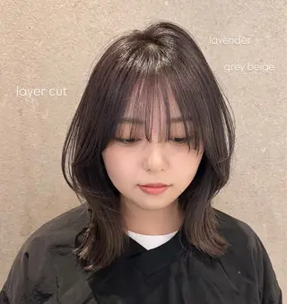 ミディアム カラー 🫧🎀tasty yama🫧🪽のヘアスタイル