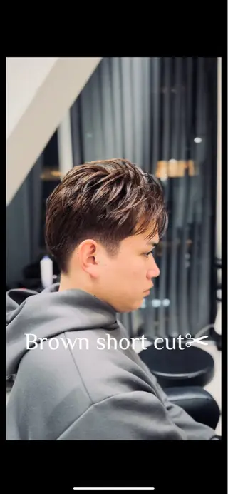 メンズ 伊志嶺 竜季のヘアスタイル