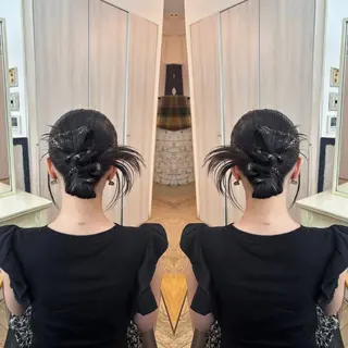 ロング ヘアアレンジ ☻モエカ/ハイトーン アレンジ☻のヘアスタイル