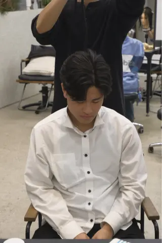 パーマ メンズ December/jingumae所属・メンズパーマ No.1うえちりくのヘアスタイル