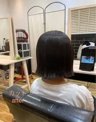 ミディアム JUNO HAIR SALON所属・RuCOR. yuriのヘアスタイル