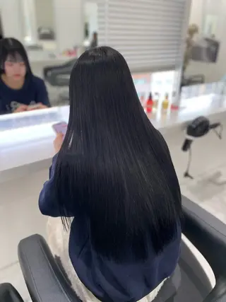 ロング カラー ヘアアレンジ 艶髪/韓国レイヤー 🤍Houtoのヘアスタイル