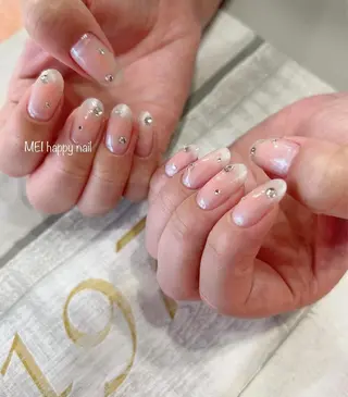 ネイル 北浦和 自爪育成ケアのネイルデザイン