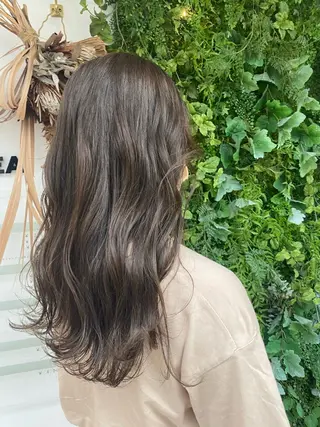 ロング カラー 透明感カラー/韓国 ヘア🩶yuri🩵のヘアスタイル