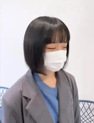 ミディアム 当日予約◎ risaのヘアスタイル