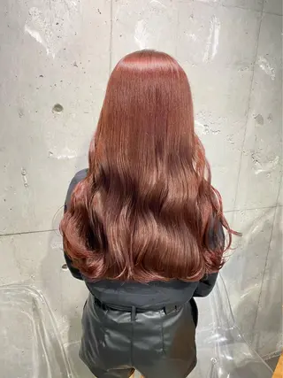 ミディアム 艶カラー の達人のヘアスタイル