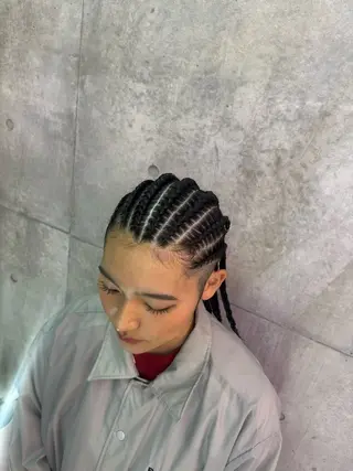 ロング ヘアアレンジ 💕MINAMI 特殊ヘア💕🥥🌴のヘアスタイル