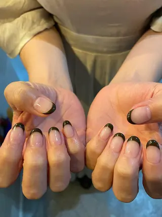 カラー ネイル scre as Etelのネイルデザイン