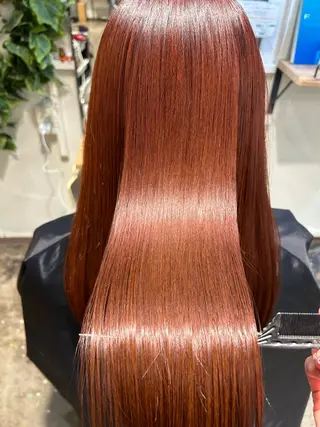 ロング カラー 艶髪/レイヤー 🦋MIYUUのヘアスタイル