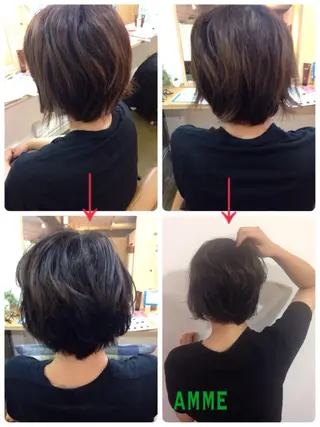 ショート カラー 💎髪質改善💎 デザイナーshinのヘアスタイル