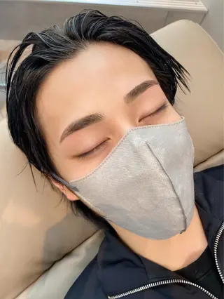 メンズ アイブロウ takisaki michika🕊️のマツエク・マツパデザイン