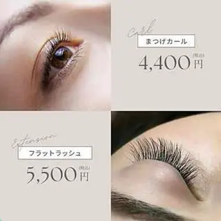 マツエク・マツパ Yasmin所属・耳つぼ𖦞大人まつげ 𖦞お仕事帰りにのエステ・リラクイメージ