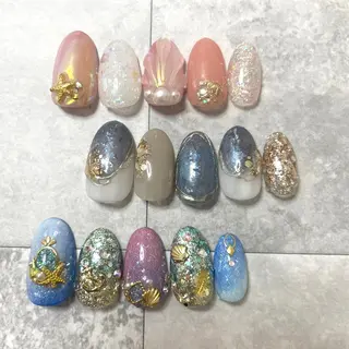 ネイル Liberta所属・森 まりなのネイルデザイン