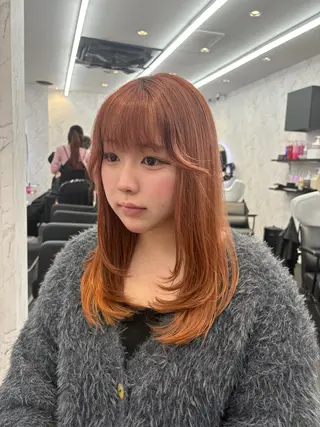 hair salon dot. mooda 韓国風サロン 町田店所属・韓国風ヘア🎀🩶 /♡𝓝𝓸𝓪♡のヘアスタイル
