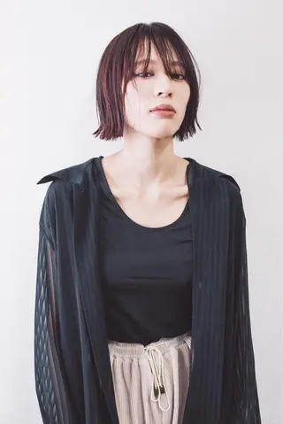 ショート カラー 千葉 慎也のヘアスタイル