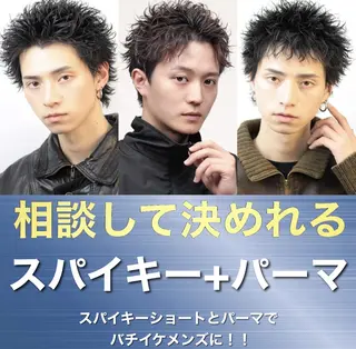 メンズ 🔥メンズ特化サロン 🔥BLUCK札幌のヘアスタイル