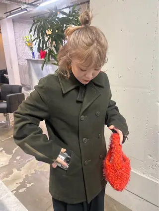 カラー ハイトーン レイヤー🎀meiのヘアスタイル