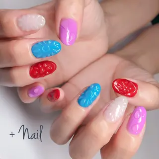 ネイル Aim* 深爪・自爪育成専門店のネイルデザイン