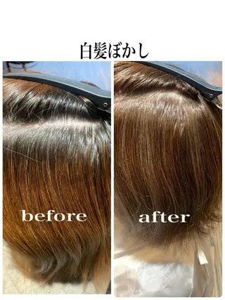 カラー 龍 門のヘアスタイル