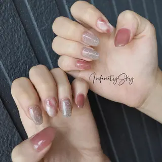 ネイル infinity skyのネイルデザイン