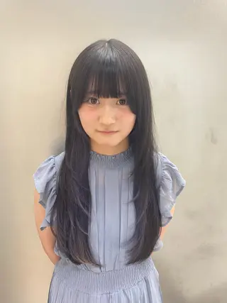 ロング 韓国/レイヤー/艶髪 ルキアのヘアスタイル