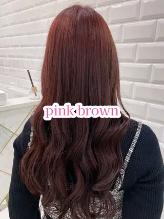 ロング カラー ガーリーカラー🩷 ユウ🍓💞のヘアスタイル