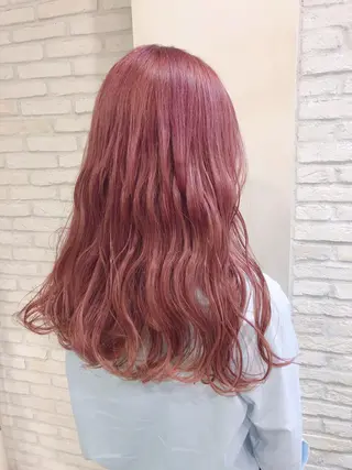セミロング カラー HAUS 片山みほのヘアスタイル
