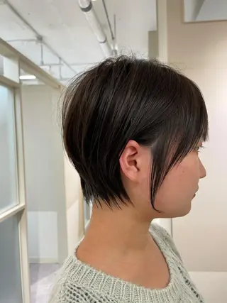 ショート 江崎 良のヘアスタイル